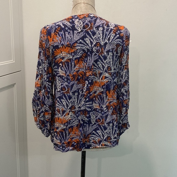 Anthropologie Cathy Pleated Blouse - Picture 9 of 16